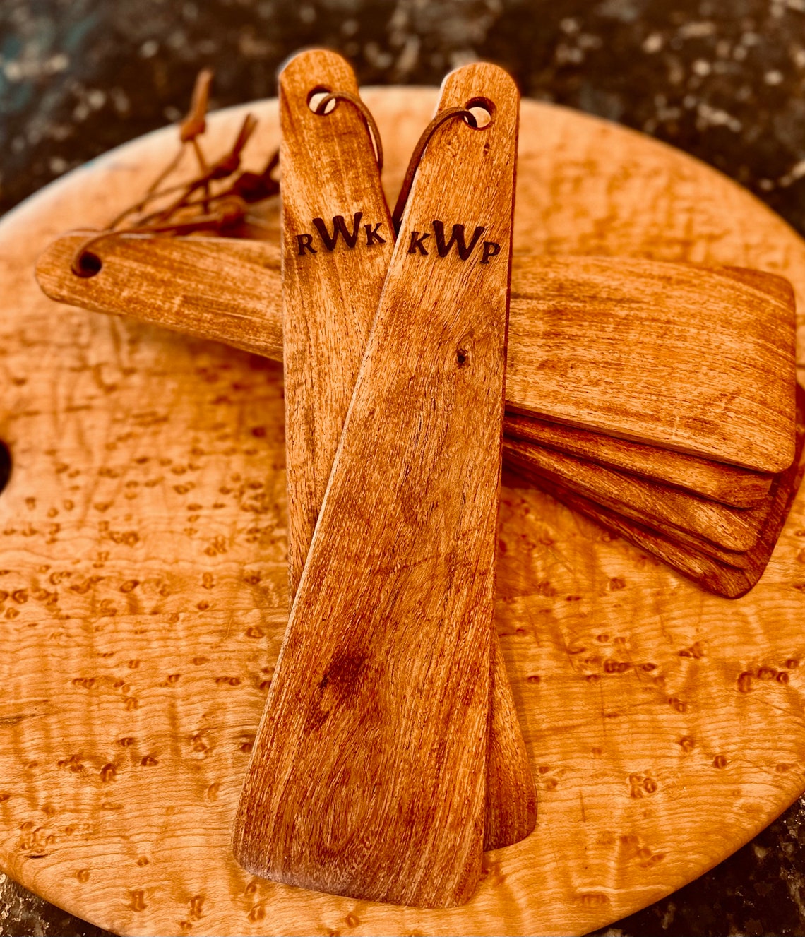 Mesquite Wood. Cowboy Spatula Original. Handmade in Texas. - Etsy