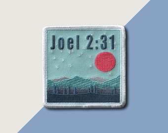 Joel Prophezeiung Aufnäher | Punk Aufnäher | Christian Aufnäher | Aufnähen | Stickerei | Aufnäher für Jacken | Tumblr Patch | Süßer Aufnäher | Religiöser Aufnäher