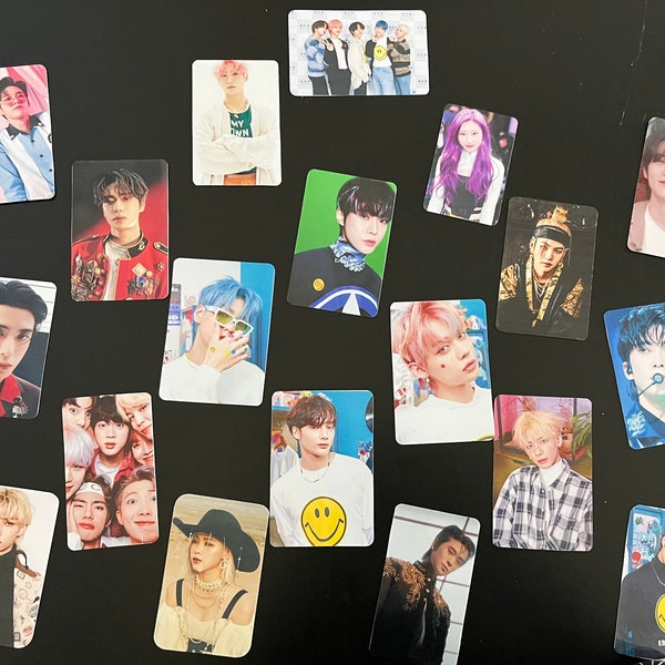 9 custom or random kpop, anime, graduation, personal photocards (Any photos)