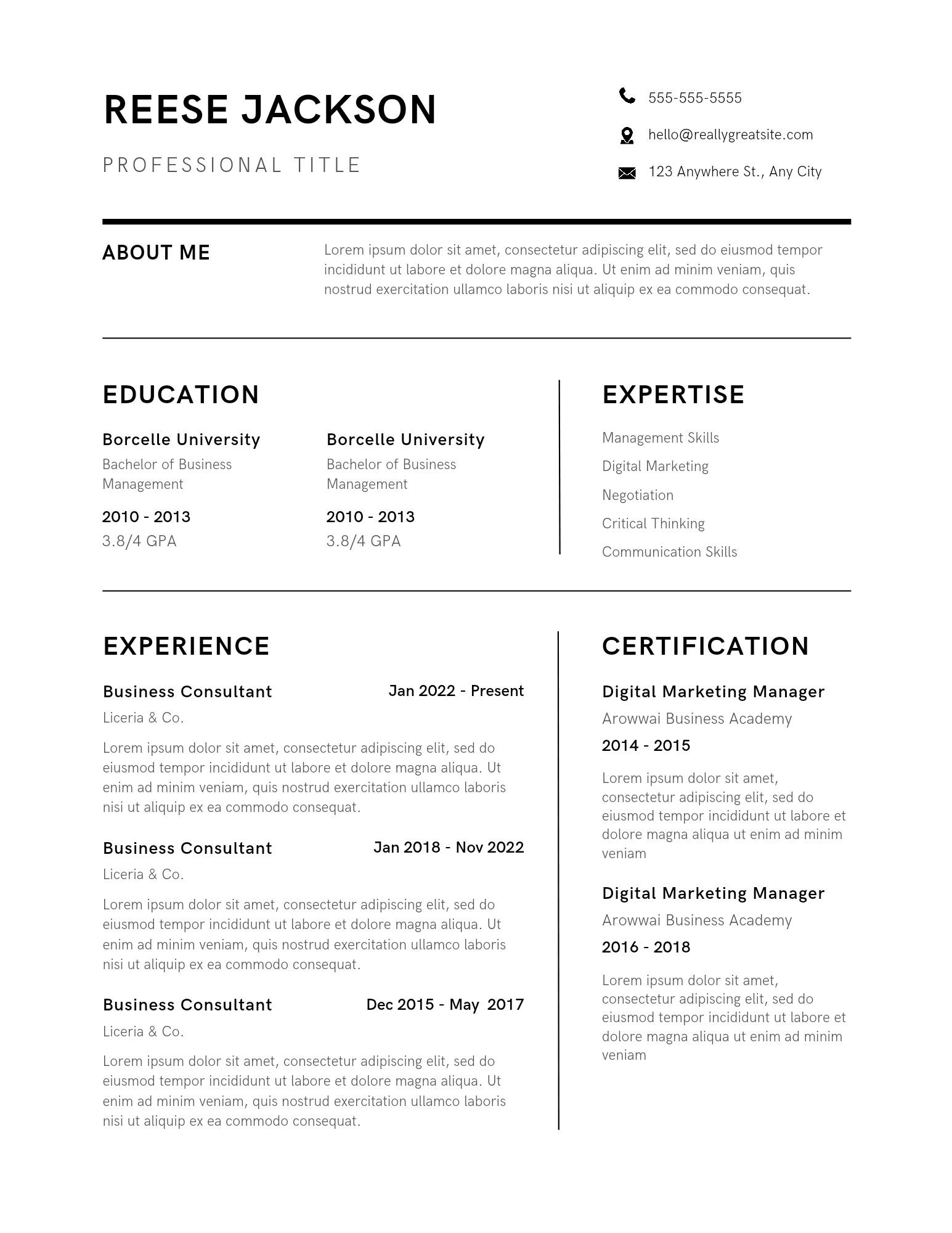 Professional Resume Design CV Template Word CV Resume Template Simple Professional Resume Design CV Template Word CV Resume Template Simple