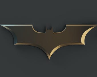 Dark Knight Trilogy Style Batarang 3D Model (STL)