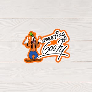 SVG File | Meet Goofy svg | Scrapbook Title svg | Cut File | Die Cut | Digital Cutting File for Scrapbook Page png | DIGITAL DOWNLOAD