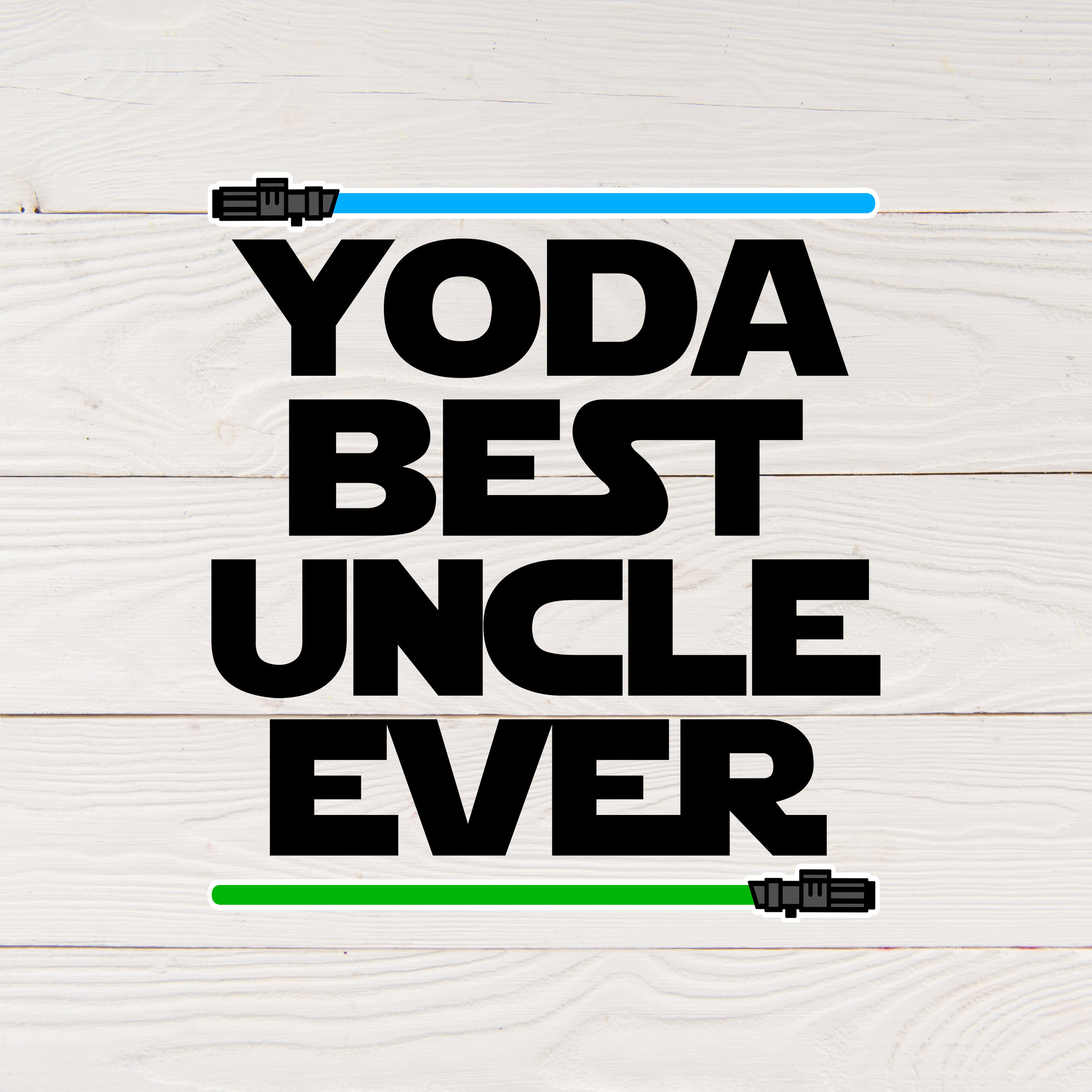 Yoda Best Uncle Ever Star Wars Inspired Coffee Ice Cream 
