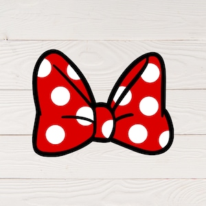 Minnie Bow svg | Minnie Mouse Bow svg | Arc de souris Minnie rouge | Minnie Bow | Minnie Mouse Head svg | | d’images clipart d’arc Arc svg