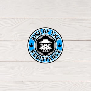 SVG File | Rise of the Resistance svg | Scrapbook Title svg | Die Cut File | Digital Cutting File for Scrapbook Page png | DIGITAL DOWNLOAD