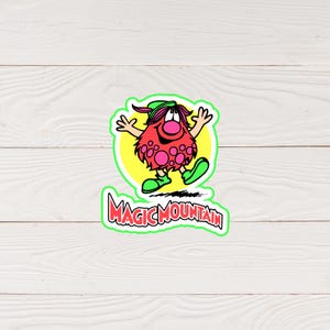 Fichier SVG | Titre troll rétro Six Flags Magic Mountain | Scrapbooking numérique | Parc à thème | Album des années 80 | Couper le fichier | TÉLÉCHARGEMENT NUMÉRIQUE