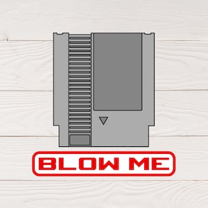 Gaming svg / Video Game svg / Game Controller svg / Gamer Girl svg / Controller svg / Retro Gaming svg / Gaming png / Blow Me svg