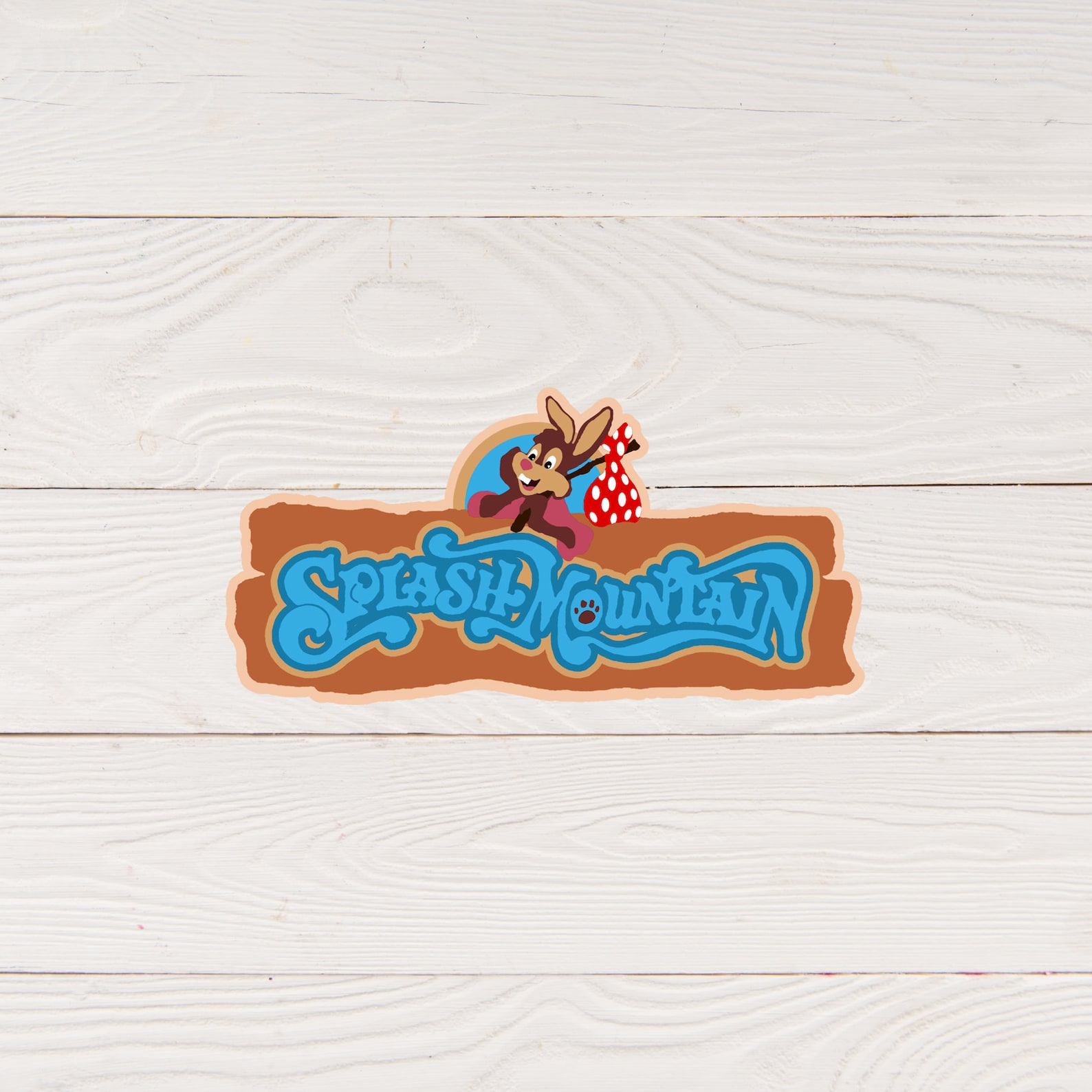 SVG File | Splash Mountain Svg | Scrapbook Title Svg | Cut File | Die ...