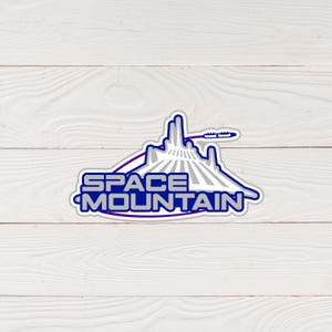 File SVG / Space Mountain svg / Titolo album svg / File di taglio / Fustellatura / File di taglio digitale per pagina album png / DOWNLOAD DIGITALE
