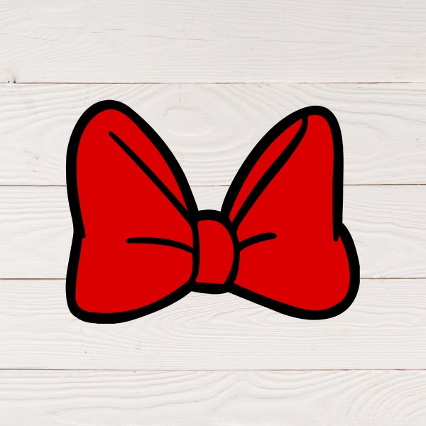 Minnie Bow svg | Minnie Mouse Bow svg | Red Minnie Mouse Bow | Minnie Bow | Minnie Mouse Head svg | Bow Clip Art | Bow svg