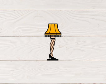 SVG File | Christmas Story svg | Leg Lamp svg | Scrapbook Title | Die Cut File | Digital Cutting File for Scrapbook png | DIGITAL DOWNLOAD