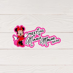 SVG File | Meet Minnie svg | Scrapbook Title svg | Cut File | Die Cut | Digital Cutting File for Scrapbook Page png | DIGITAL DOWNLOAD