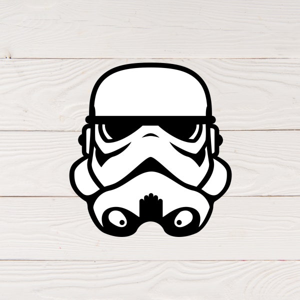 Stormtrooper svg | Star Wars svg | Star Wars Clipart | Star Wars Shirt svg | Star Wars svg Datei | Stormtrooper Maske | Stormtrooper Kopf