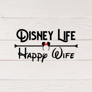 Esposa feliz svg | Esposa feliz, vida feliz | Vida feliz svg | Namorada, noivo, esposa svg | Esposa Mimada svg | Hubs e esposa svg