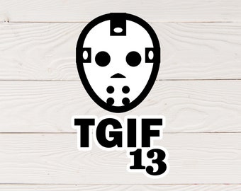 Freitag der 13. | Freitag 13. svg | Halloween svg | Jason svg | Jason Voorhees svg | Jason Maske svg | HorrorFilm svg