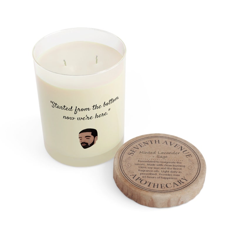 Drake Baby Love Scented Candle Drake Lover's Scented Candle Hip Hop