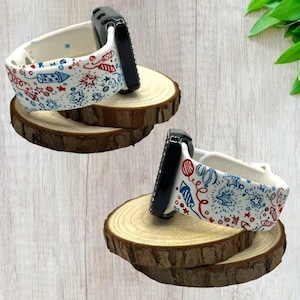 Fireworks Watch Band | Custom Gift | Patriotic | Apple Watch | Fitbit versa 2 | Samsung | fireworks | 4th of July