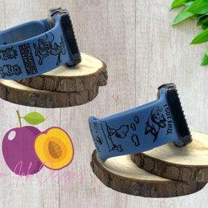 80's cartoon, apple compatible watch band, Samsung, Fitbit versa 2, gift for mom, gift for him, GI joe, father's day gift, groomsmen gift