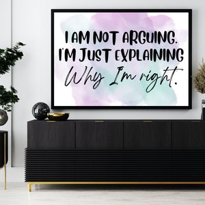 Funny Printable Poster, Sarcastic Quote, Humorous Gift, Printable Poster Quote, Home Decor, Printable Wall Art, Wall Art, Instant Download