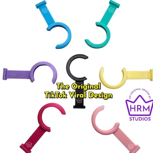 Security & Anti-flip System for 17cm Plush Pendant | Keychain Anti-Theft Device | Color Match Sets | Keyring Clip Guard Protector Prevention