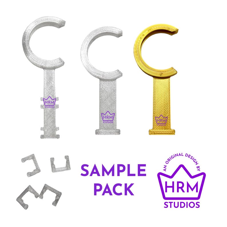 Sistema de seguridad y antivuelco para colgante de peluche de 17 cm / Dispositivo antirrobo para llaveros / Conjuntos de combinación de colores / Protector de clip para llavero Sample Pack