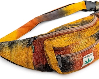 Sustainable Style on the Go: Eco-Friendly Hemp Fanny Pack for Everyday Adventures (Unisex)