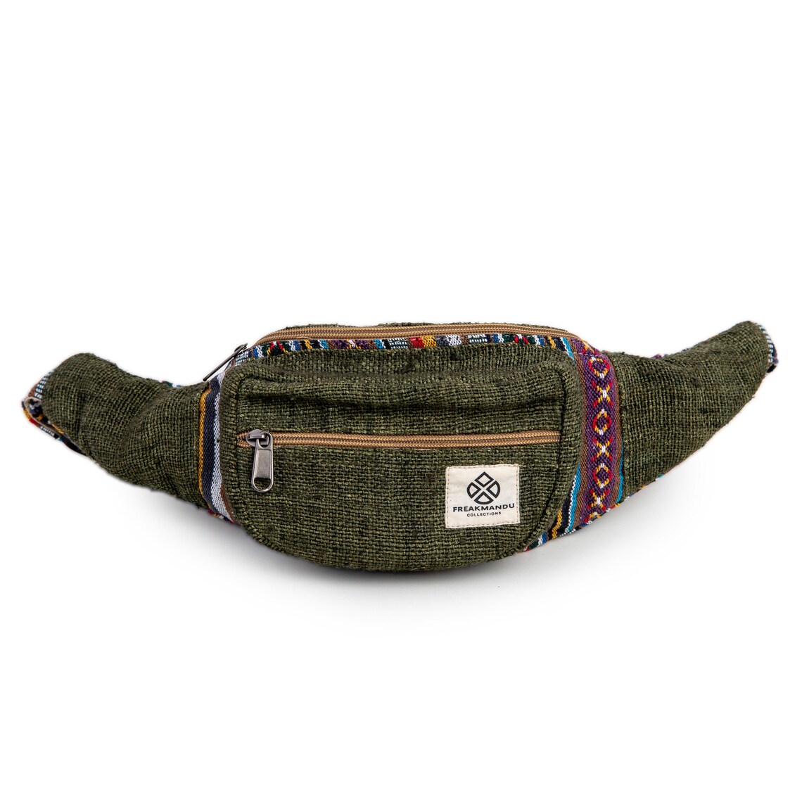 Freakmandu Hemp Fanny Pack Waist Hip Bag Handmade in Nepal Etsy