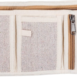 Freakmandu Collections - Vegan Men and Women Slim Bifold Wallet - 100% Cotton - Made in Nepal - Eco Friendly Purse-Boho Wallet-Unisex Wallet