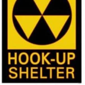 Hookup Shelter on a 2x3 Refrigerator Magnet with Glossy Finish,Metal Construction.Funny Gift For Him or Her.