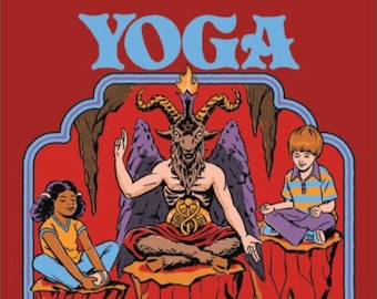 Yoga For Beginners Refrigerator Magnet: Glossy Metal Magnet (2.5x3.5)