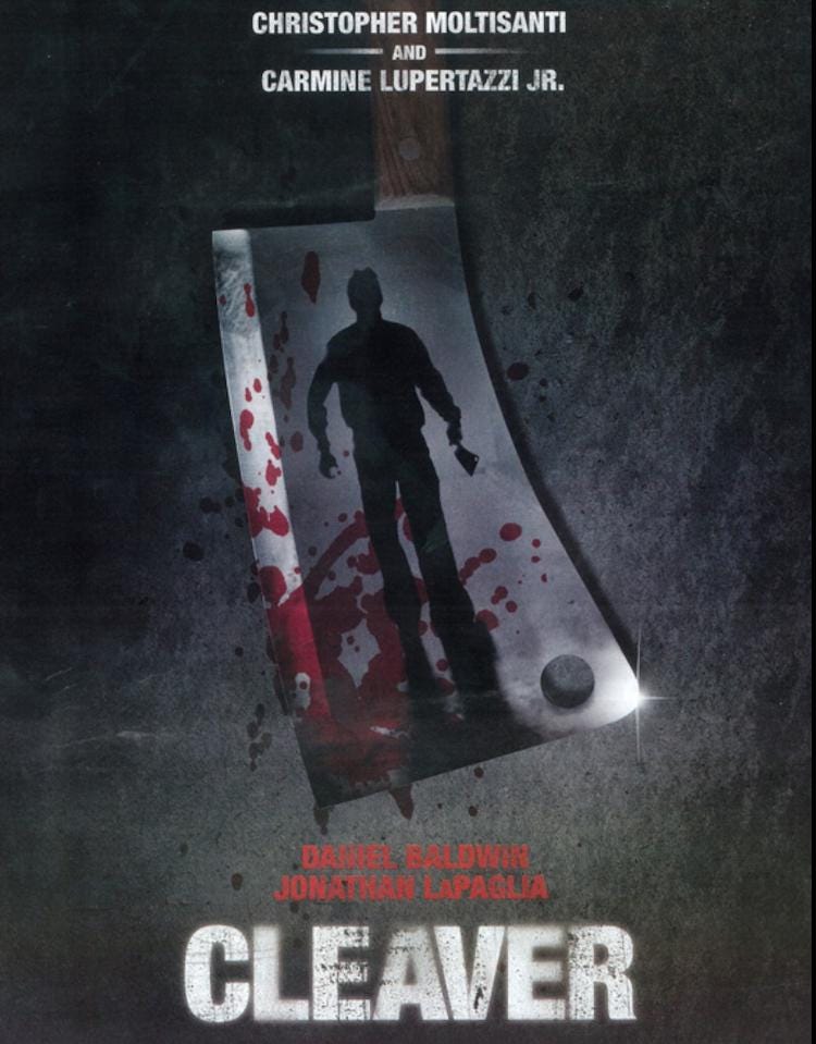 Cleaver Movie Poster: Horror Art Print, Man Cave Decor (11”x17”) - Etsy
