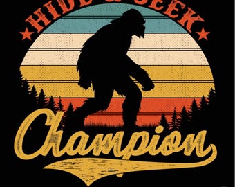 Hide And Seek Champion,Since 1967 Bigfoot Refrigerator Magnet