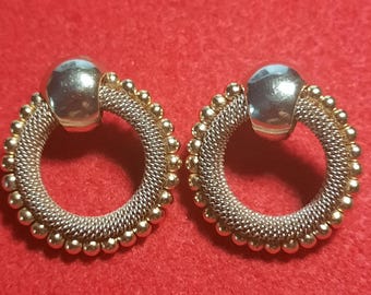 Circle Mesh Earrings