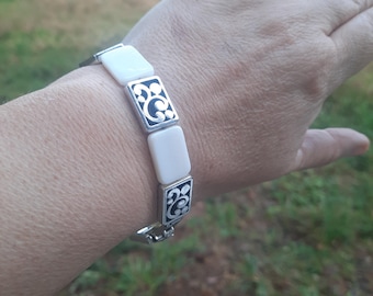 Brighton bracelet with mother-of-pearl