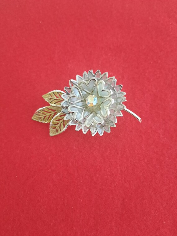 Coro Script Brooch - image 1