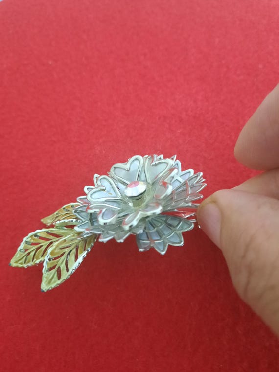 Coro Script Brooch - image 3