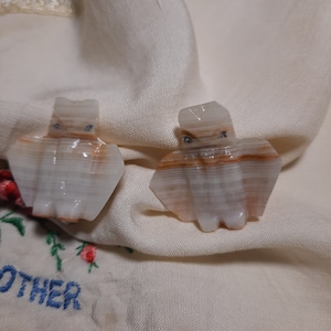 Vintage Fashion Earrings Egyptian Marble Handmade Jewelry Designer Earrings Style Elegance Best Gift