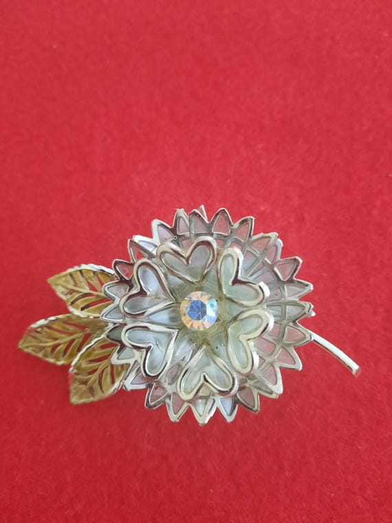 Coro Script Brooch - image 2