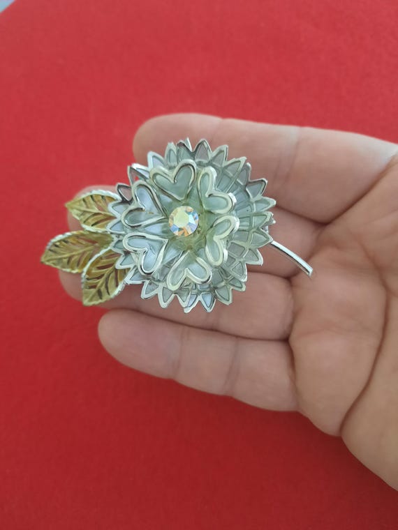 Coro Script Brooch - image 6