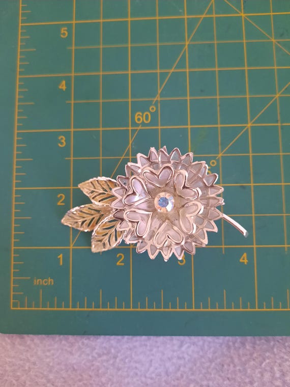 Coro Script Brooch - image 5