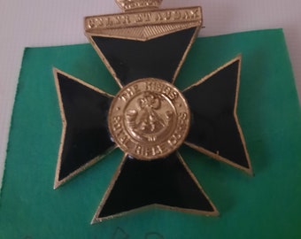 Vintage Kin's Royal Rifle Corps cap badge King's crown Fashion Best Gift