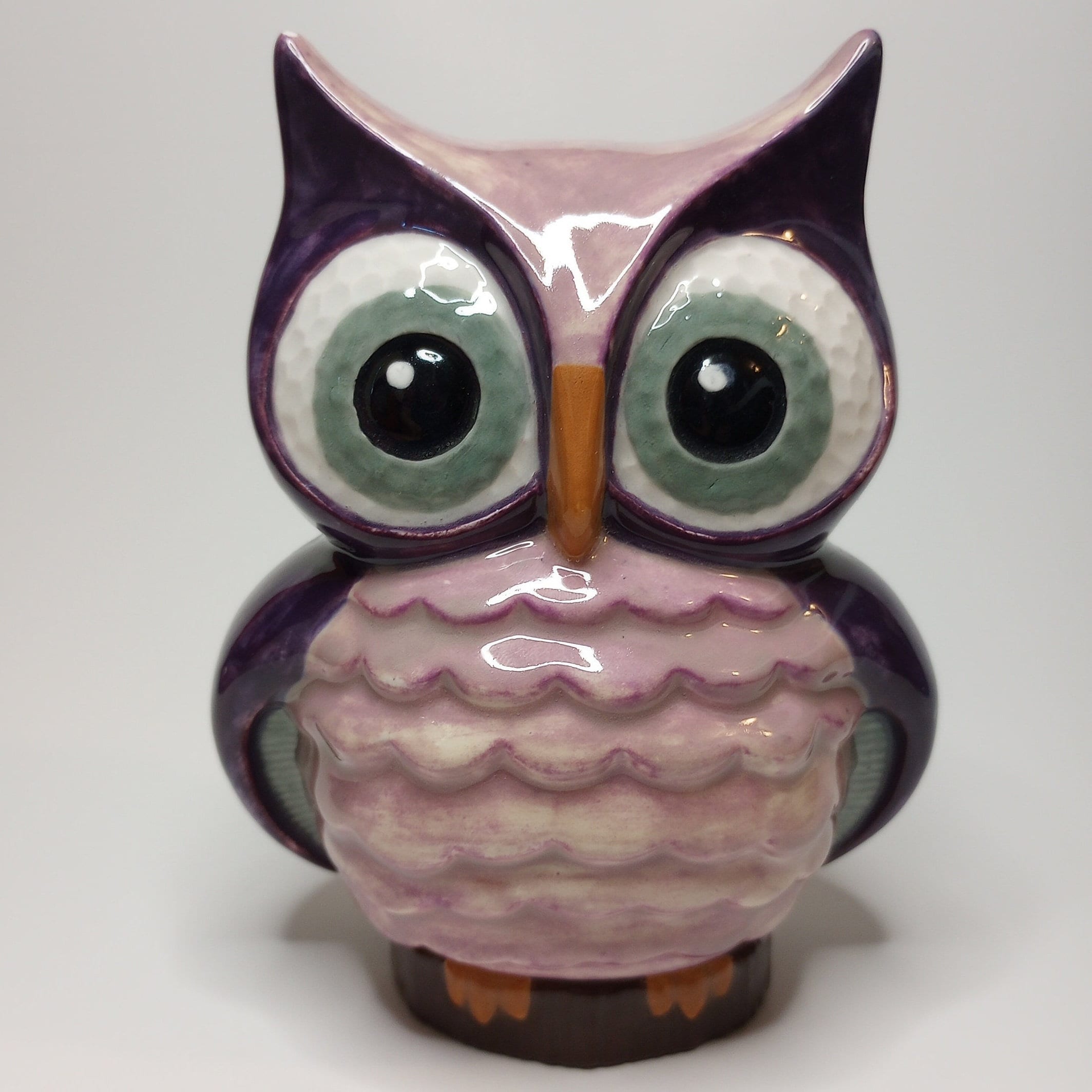 Ceramic Owl Bank - Finished or Ready to Paint Unfinished  display picture 1