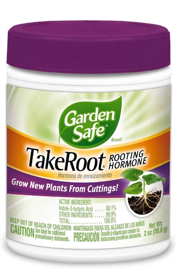 Rooting hormone; Garden Safe Brand TakeRoot Rooting Hormone 2 Ounces, Helps Grow New Plants From Cuttings