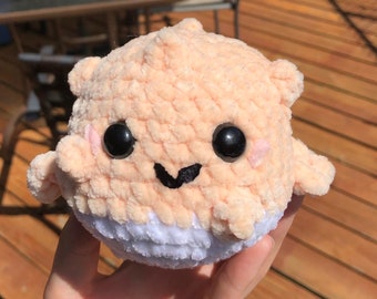 Mini Pufferfish Crochet *PATTERN ONLY*