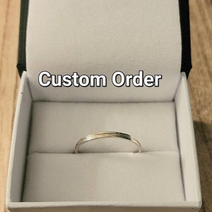 Custom Cremation Keepsake Ring - Pet ashes memorial ring Custom order- please discuss b4 ordering