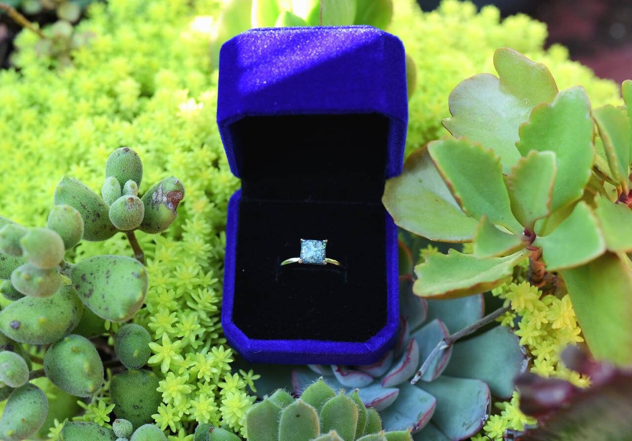 Cremation Keepsake Ring 925 Silver Round Oval and Princess Etsy