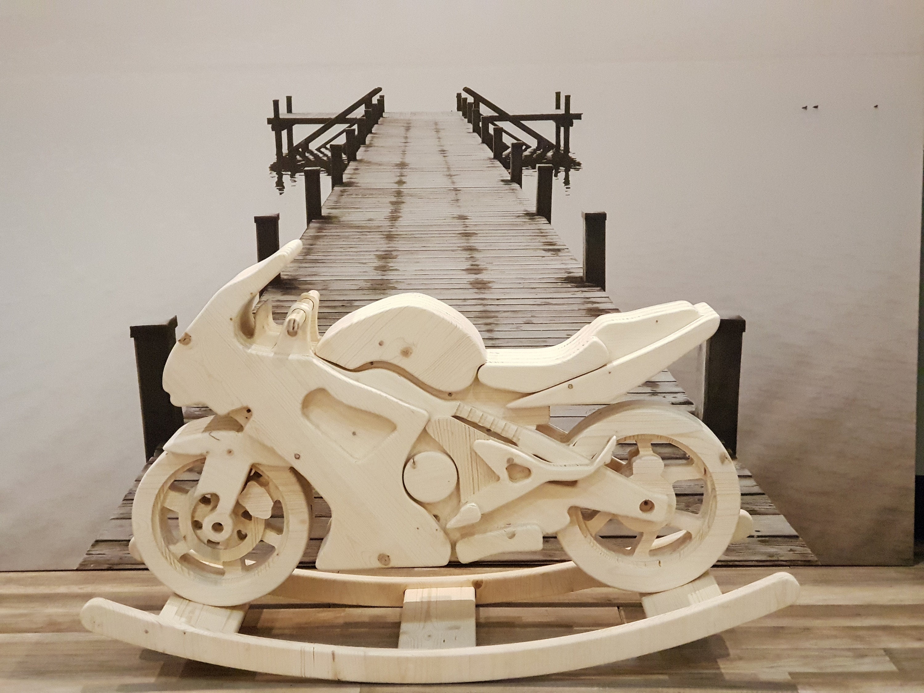 Moto à Bascule Pour Enfant 3/6 Ans