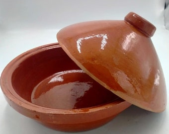 Traditional Moroccan style cooking Tagine made of clay ,clay pot for cooking,pottery