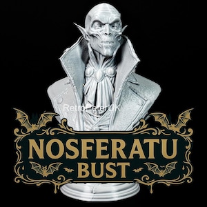 Nosferatu Vampire Bust  3D Print Model Statue High Quality 20cm Tall