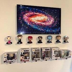 Funko Pop Display Shelf for 4” Figures | Command Strip Included